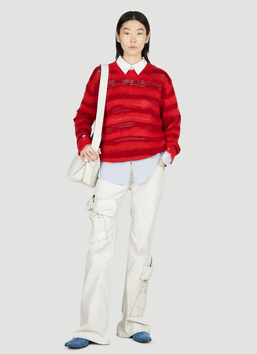 Acne Studios Striped Shirt Light Blue acn0252029