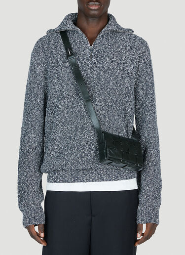 인트레치아토 숄더백 Bottega Veneta 인트레치아토 숄더백 블랙 bov0153022