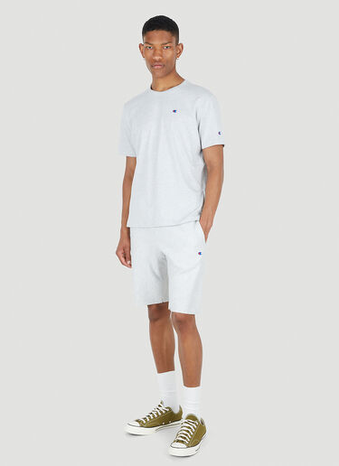 Champion Athletic Jersey Combed T-Shirt  Grey cha0148011
