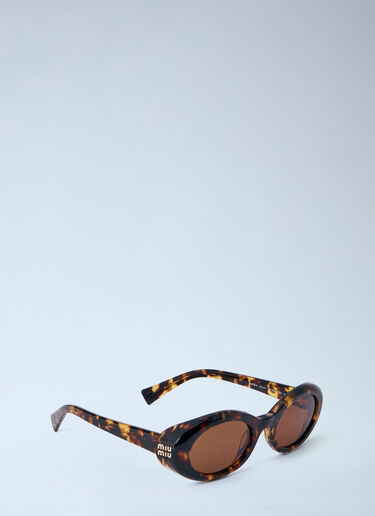 Miu Miu B09S 太阳镜 棕色 lmu0364005