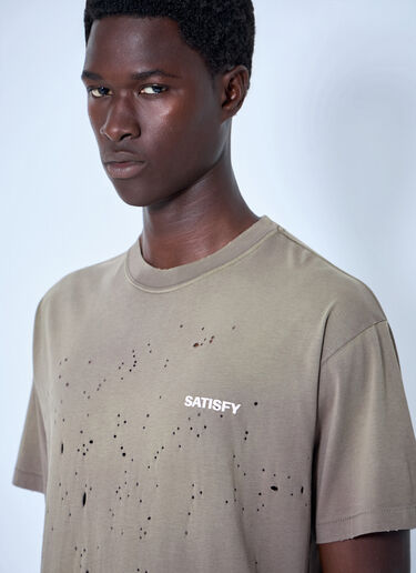 LN-CC® - Satisfy: MothTech T-Shirt - Brown Satisfy MothTech T-Shirt Brown sat0164008