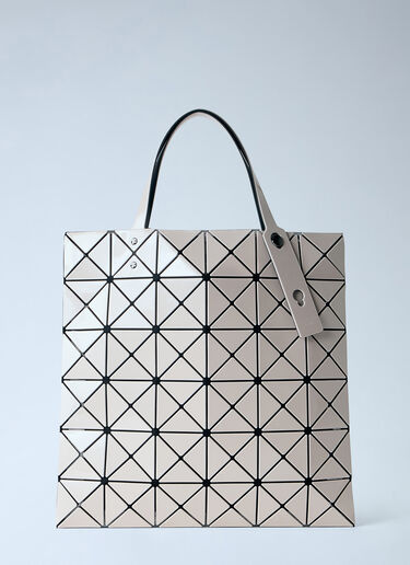 LN-CC® - Bao Bao Issey Miyake: Lucent Basics Geometric Tote Bag - Beige Bao Bao Issey Miyake Lucent Basics Geometric Tote Bag Beige bao0366026