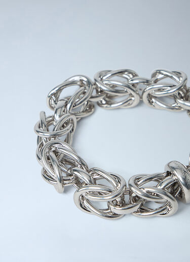 TOTEME Byzantine Link Chain Bracelet Silver tot0263097