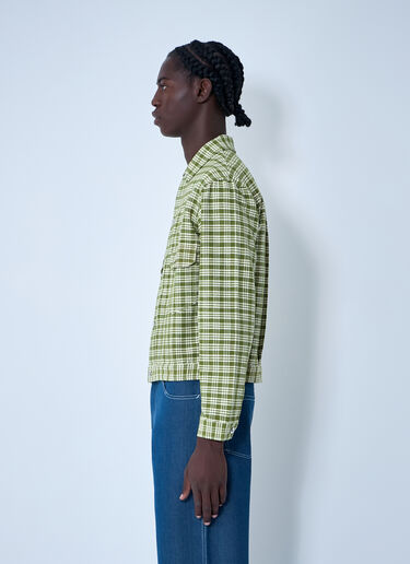 Tuesday Check Jacket Story MFG Tuesday Check Jacket Green str0161001