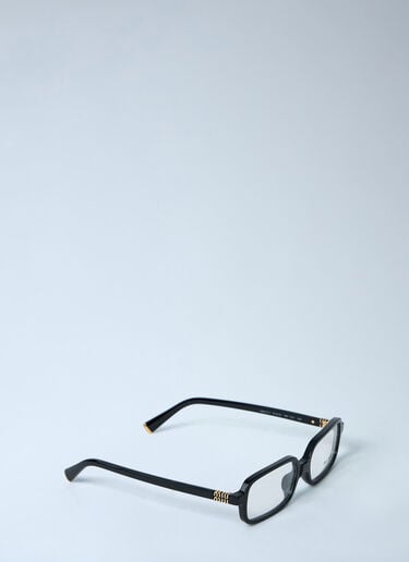 Rectangular Optical Glasses Miu Miu Rectangular Optical Glasses Black lmu0262013