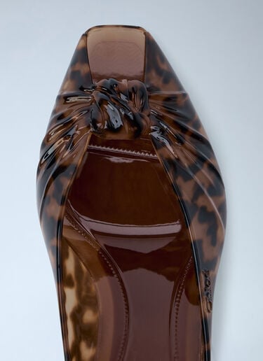 Chloé Jelly Mules Brown chl0265034