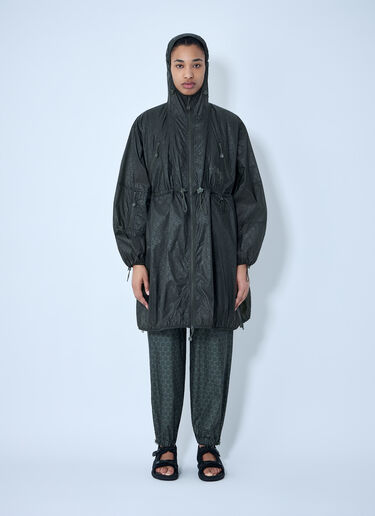 The North Face x Cecilie Bahnsen Hooded Parka in Technical Fabric Green tnc0264002