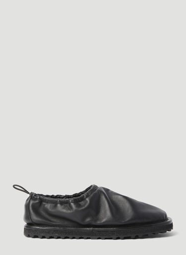 Dries Van Noten Drawstring Slipper Shoes Black dvn0156033