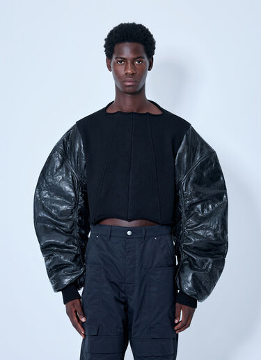 LN-CC® - Rick Owens: Secchia Top - Black Rick Owens Secchia Top Black ric0166005