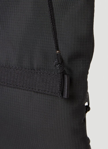 Logo Print Crossbody Bag 7 Moncler FRGMT Hiroshi Fujiwara Logo Print Crossbody Bag Black mfr0351005