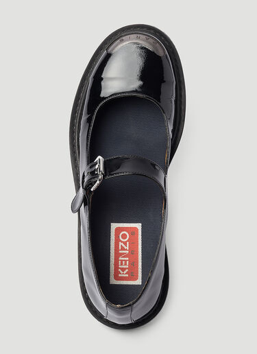 Kenzo 玛丽珍鞋 黑色 knz0252044
