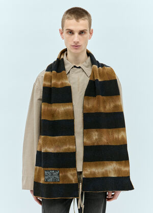 Acne Studios Tie-Dye Scarf Brown acn0154045