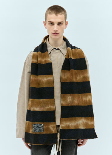 Acne Studios 扎染围巾 棕色 acn0154045