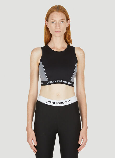 Versace Technical Tank Top Black vrs0251071