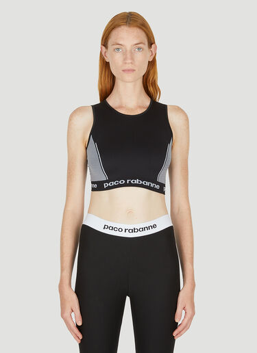 Technical Tank Top Rabanne Technical Tank Top Black pac0250045