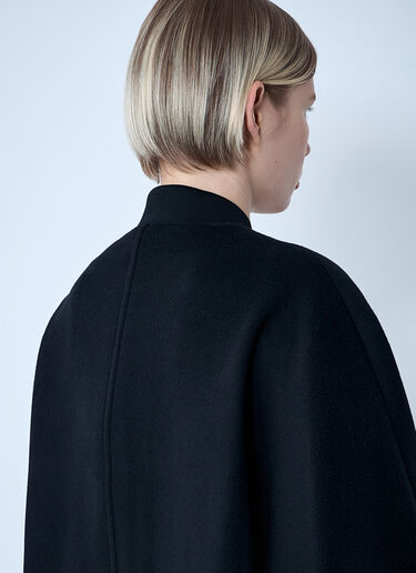 Max Mara Cashmere Cropped Sleeve Jacket Black max0261029