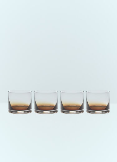 Serax Set Of Four Amber Zuma Tumblers Brown wps0691665