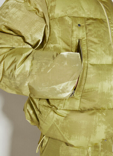 GFX Puffer Down Jacket Y-3 GFX Puffer Down Jacket Green yyy0354037
