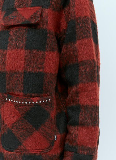 Patta 체크 카 재킷 레드 pat0154005