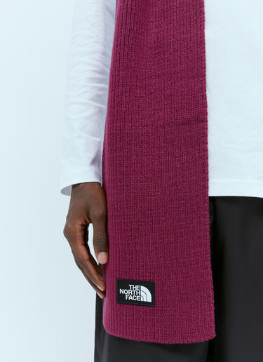 The North Face Logo Patch Scarf Purple tnf0154021