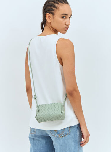 Bottega Veneta Intrecciato Concert Pouch Green bov0257069