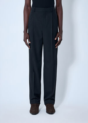 Saint Laurent Tuxedo High Rise Pants Black sla0159009