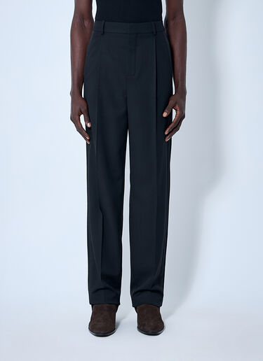 Saint Laurent Tuxedo High Rise Pants Black sla0159009