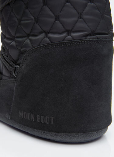 Moon Boot アイコンキルティングブーツ ブラック mnb0355001