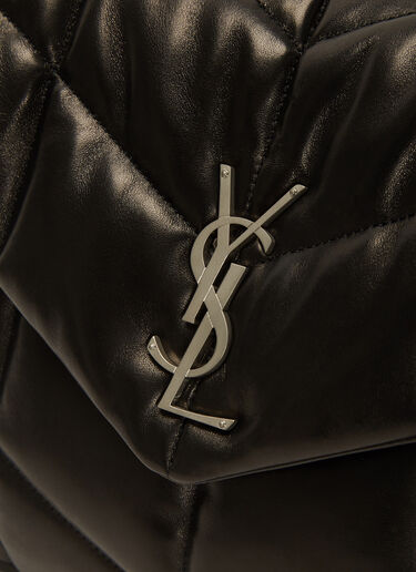 Saint Laurent Medium Puffer Shoulder Bag Black sla0237041