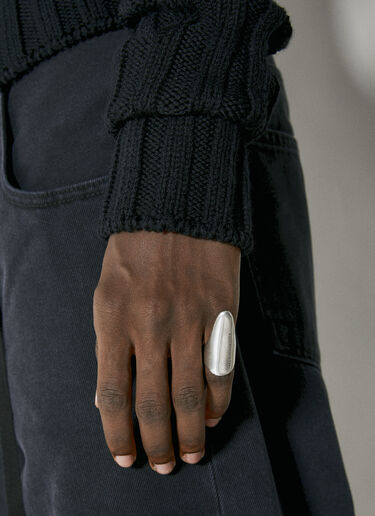 Ann Demeulemeester Dorus Fingernail Ring Silver ann0154019