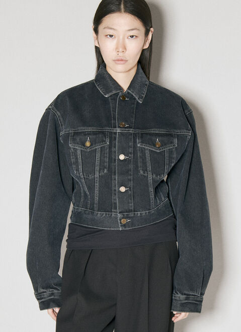 Saint Laurent 80's Denim Jacket Black sla0255016
