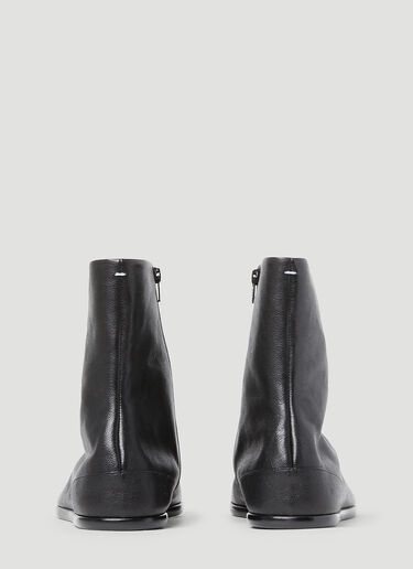 Maison Margiela Tabi Ankle Flat Boots Black mla0153024