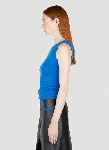 Mainline:RUS/Fr.CA/DE Asymmetric Tank Top Blue mai0352004