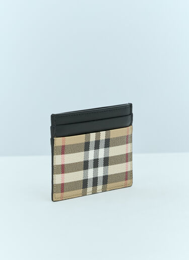 Burberry Check Cardholder Beige bur0155072