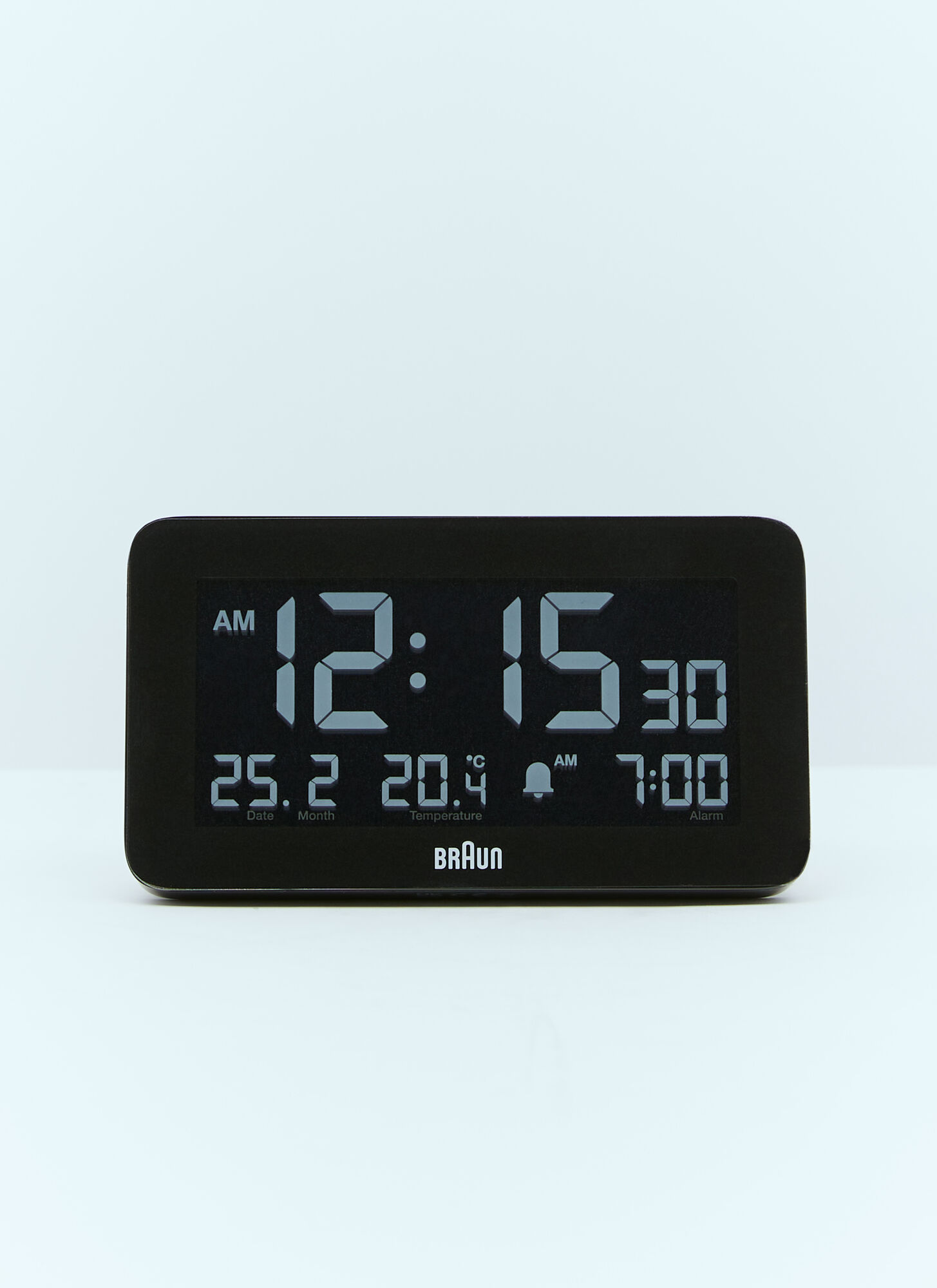 Braun Bc10 Digital Alarm Clock In Black