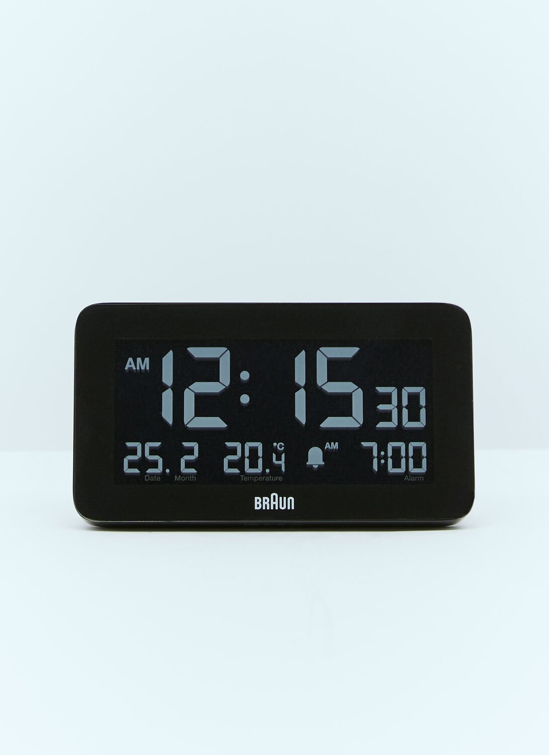 Shop Braun Bc10 Digital Alarm Clock In Black