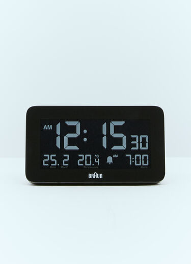Braun BC10 Digital Alarm Clock Black bru0355006