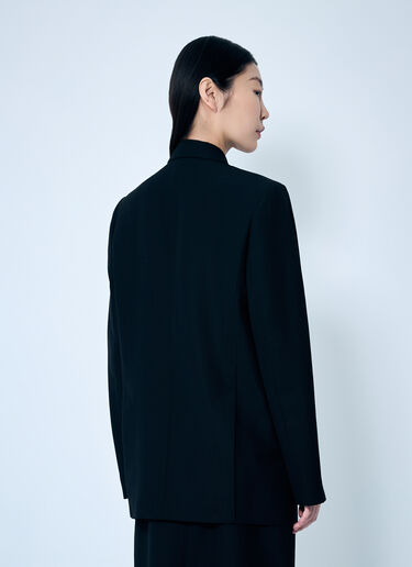 TOTEME Double-Breasted Blazer Black tot0259024