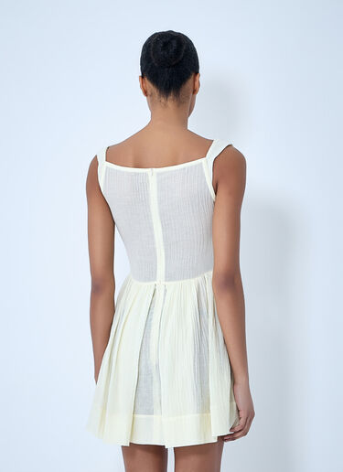 Vivienne Westwood Sunday Draped Mini Dress White vvw0264010