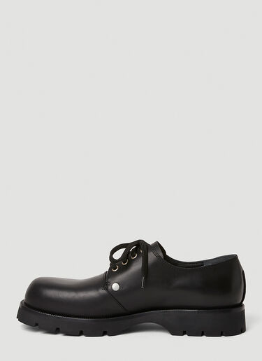 Jil Sander Stud Derby Shoes Black jil0146044