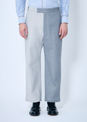 Thom Browne Constrast Tailored Pants Grey thb0159002