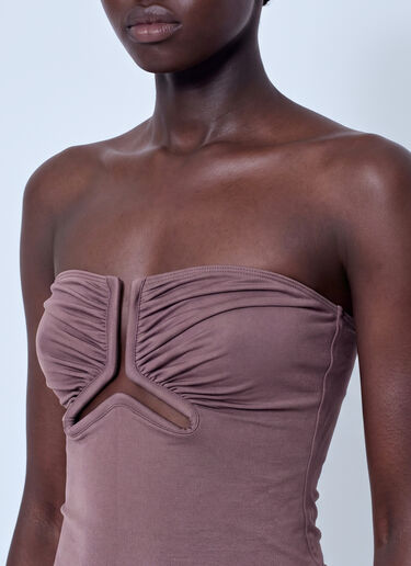 LN-CC® - Rick Owens: Alannah Bustier - Purple Rick Owens Alannah Bustier Purple ric0265014