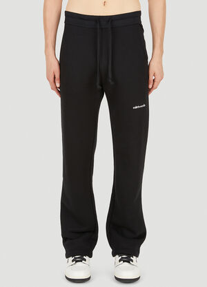 Saintwoods Logo Embroidery Track Pants Black swo0149001