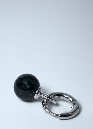 Cove Hoop Earrings Tom Wood Cove Hoop Earrings Black tmw0362003