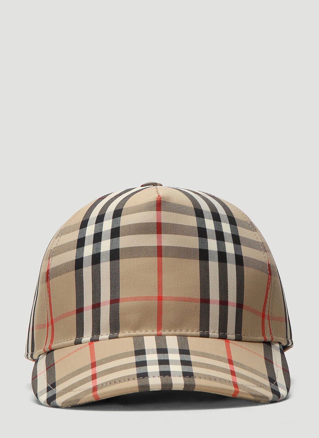 Burberry Vintage Check Baseball Cap Beige bur0239020