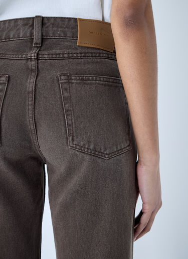 Our Legacy Boot Cut Jeans Brown our0260001