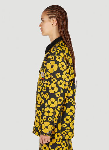 Marni x Carhartt Floral Print Jacket Yellow mca0250010
