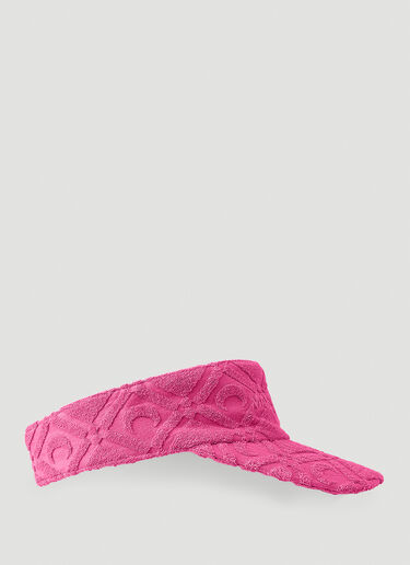 Marine Serre Moon Sponge Visor Pink mrs0352006