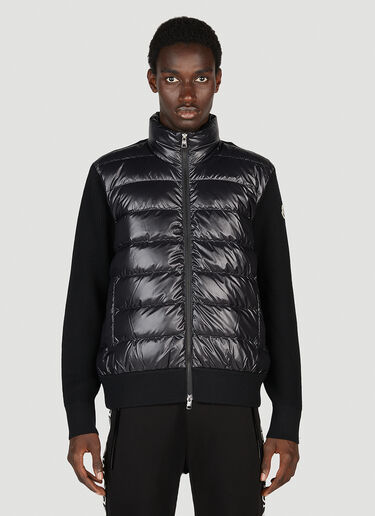 Moncler Quilted Cardigan Black mon0153028