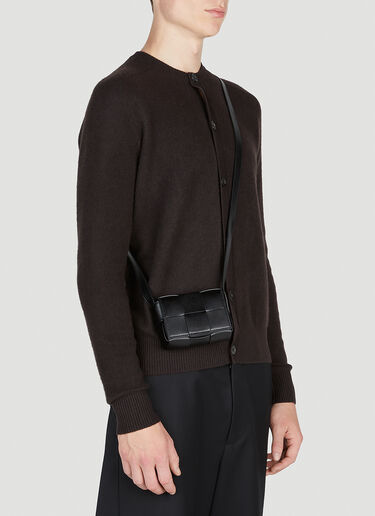 Bottega Veneta Candy Cassette Crossbody Bag Black bov0153026